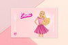 Barbie Personalized Placemat for Kids