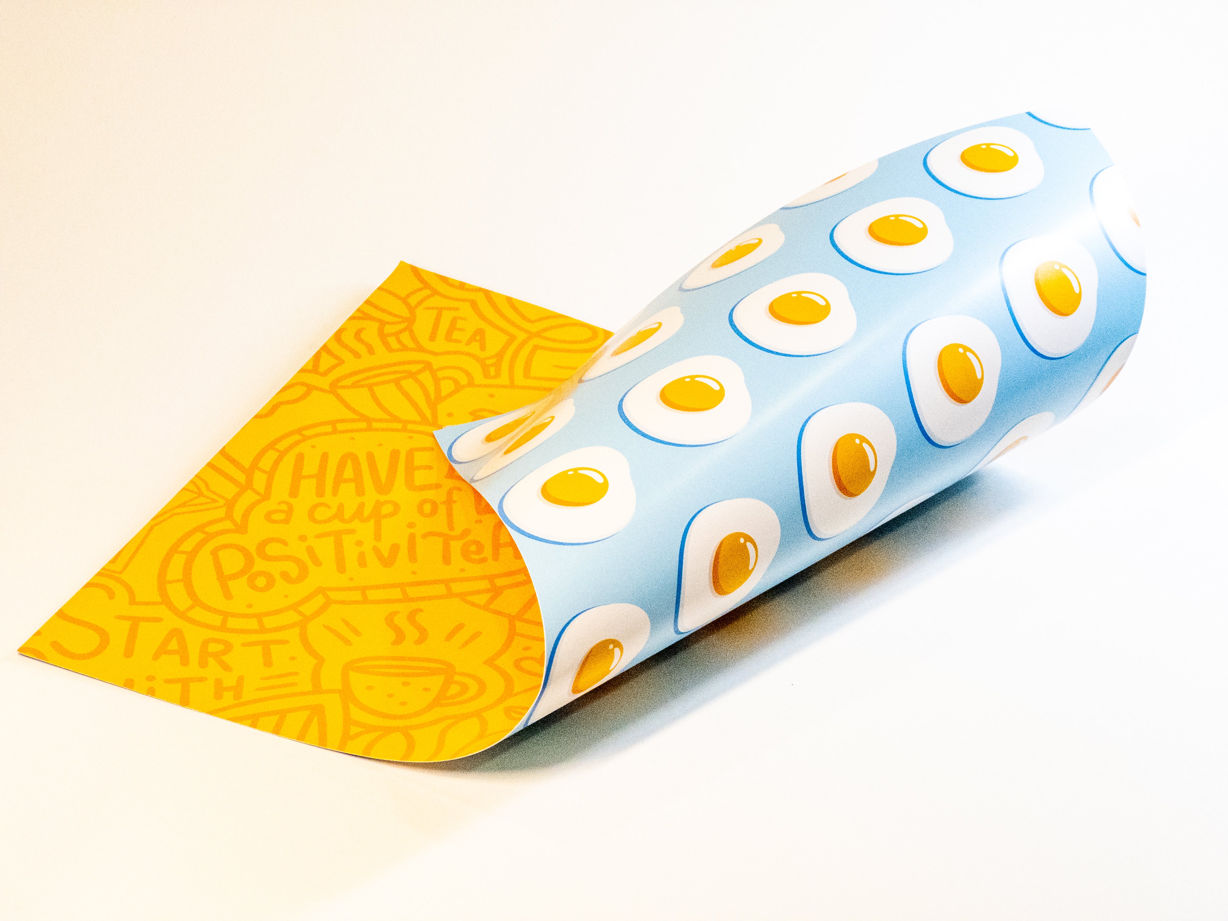 Sunny Side Up | Deluxe Paper Placemats set of 6 or 12