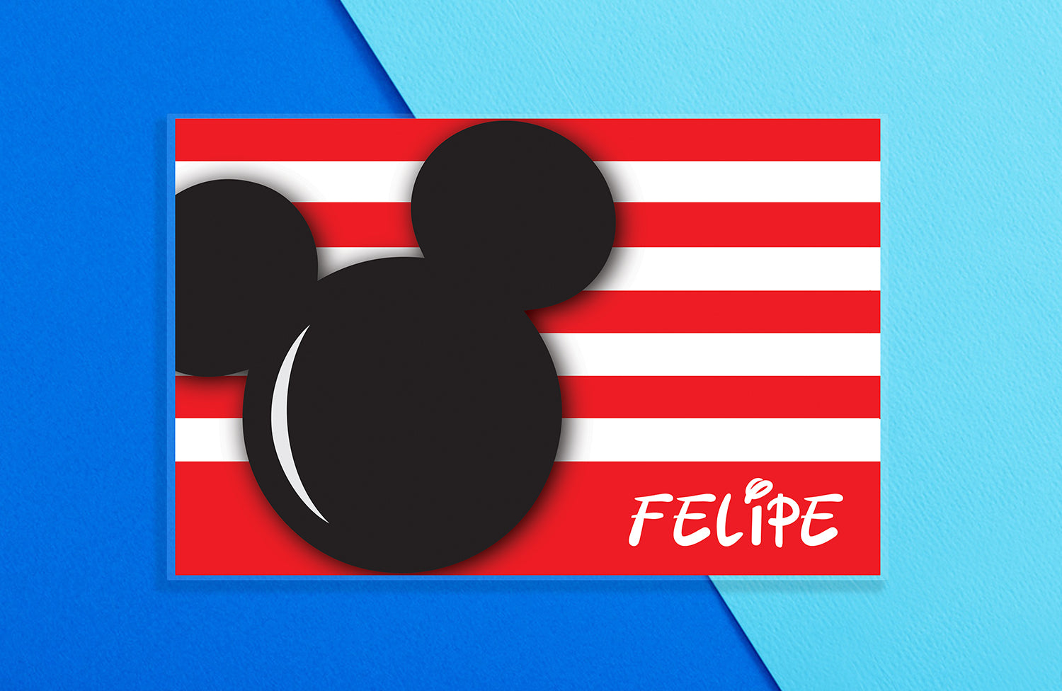 MICKEY MOUSE  Personalized Placemat for Kids