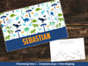 Dinosaurs Personalized table Placemat for kids