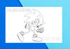 SONIC Personalized Placemat for Kids