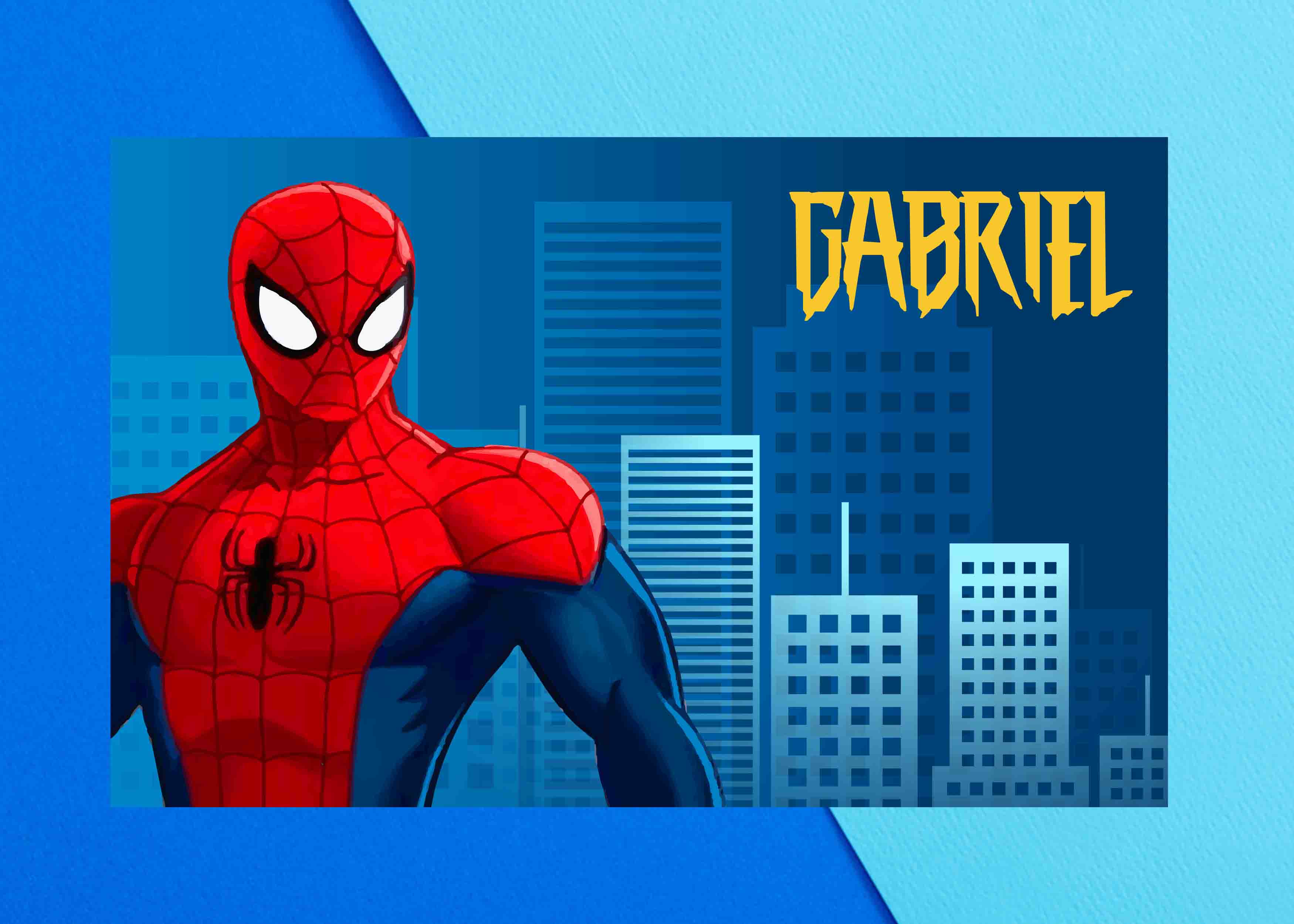 SPIDERMAN Personalized Placemat for Kids